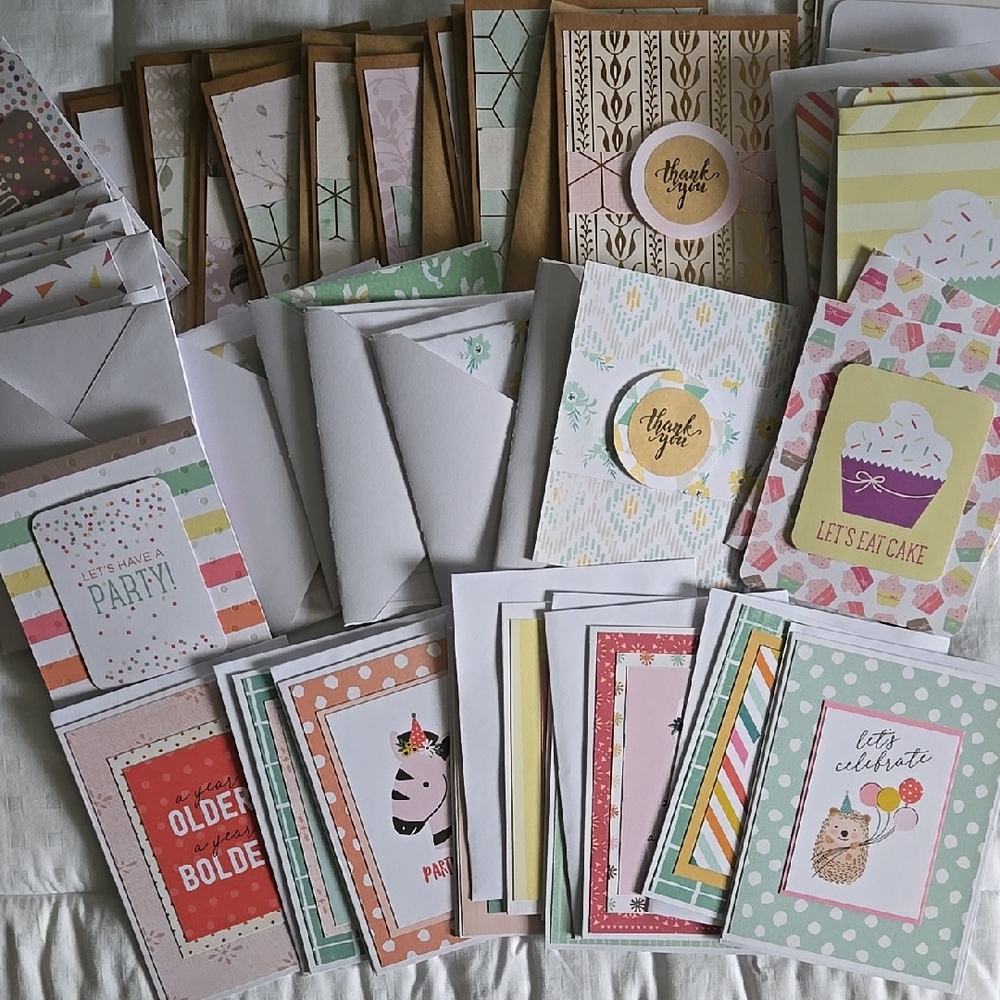 Assorted Thank You and Party Cards